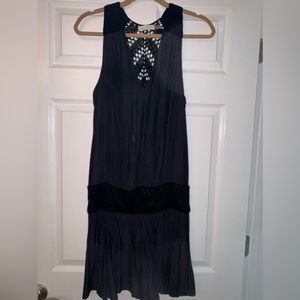 Black midi Ramy Brook dress.